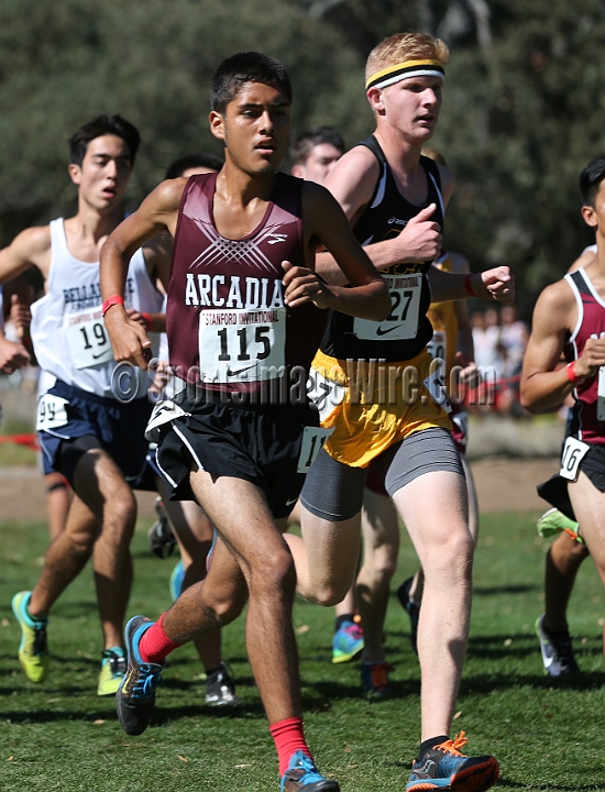 2015SIxcHSD1-032.JPG - 2015 Stanford Cross Country Invitational, September 26, Stanford Golf Course, Stanford, California.